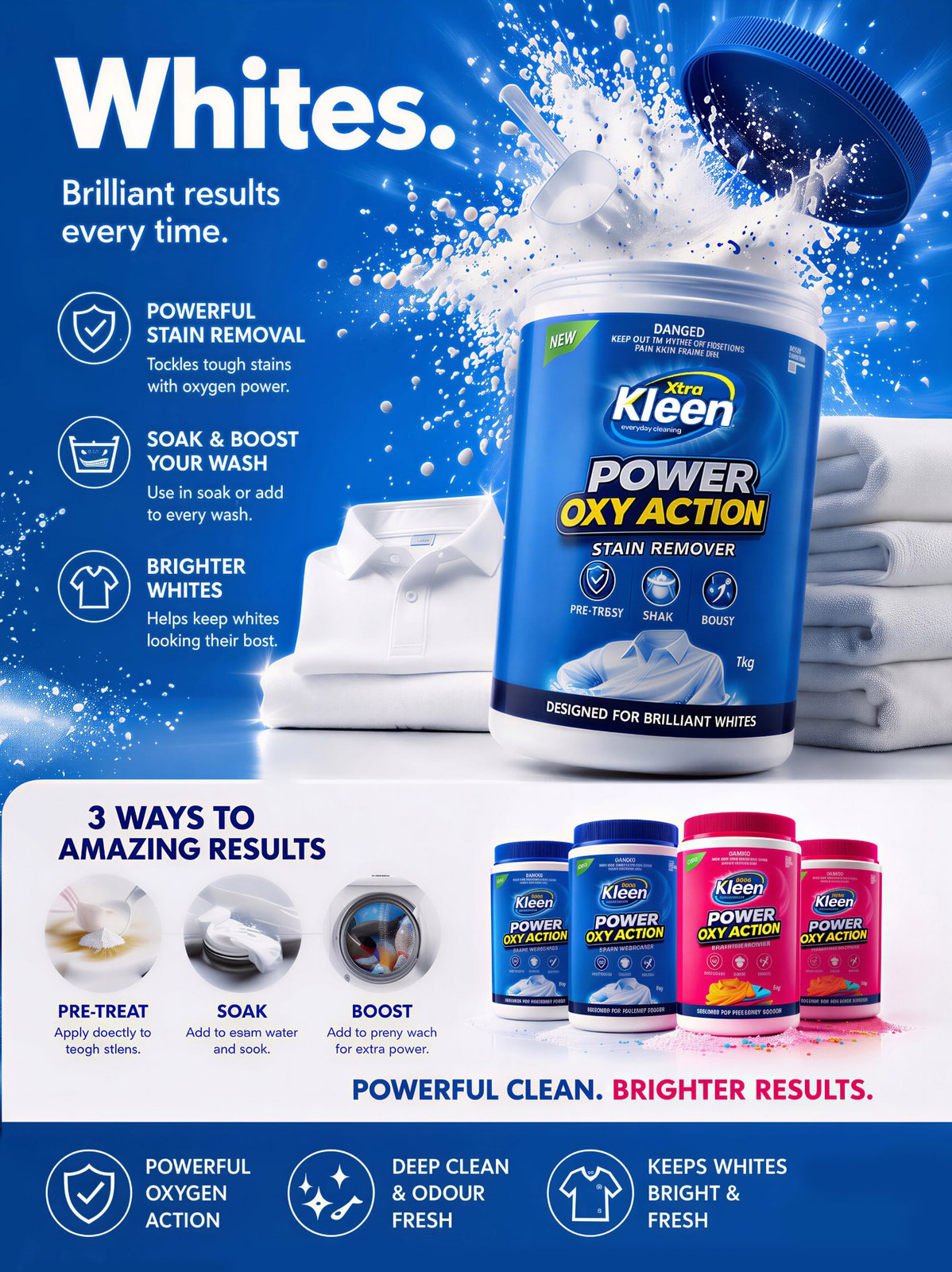 Power Oxy Action Brochure cover